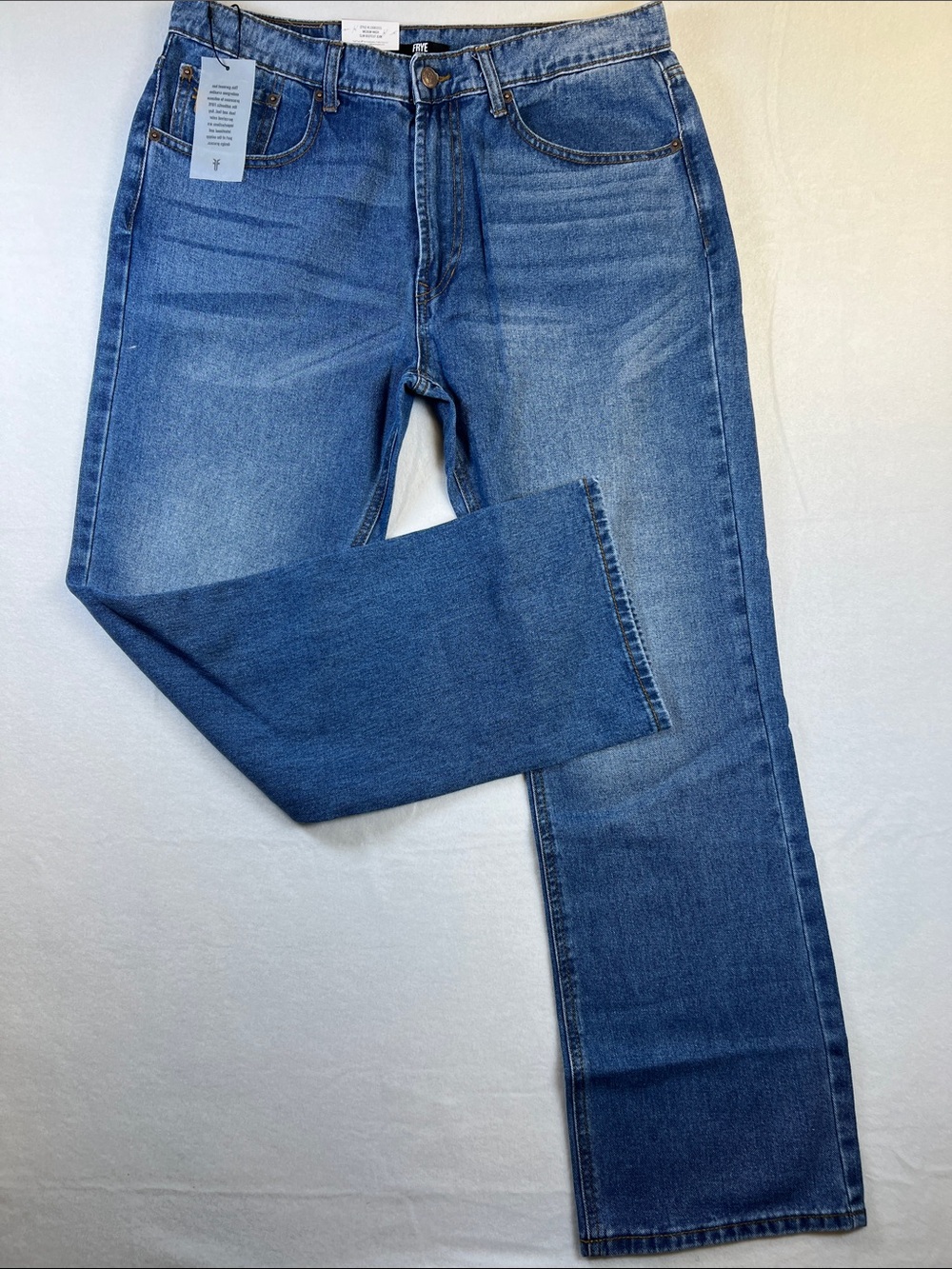 Frye Men's Straight-Leg Jeans in Medium Blue
